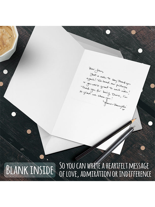 Music Record Wedding Card