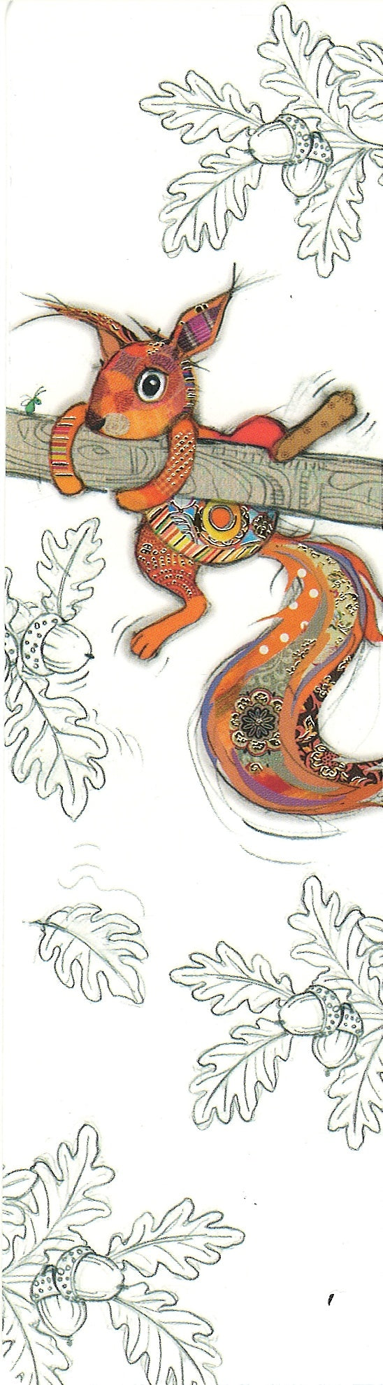 Bookmark – Sammy Squirrel