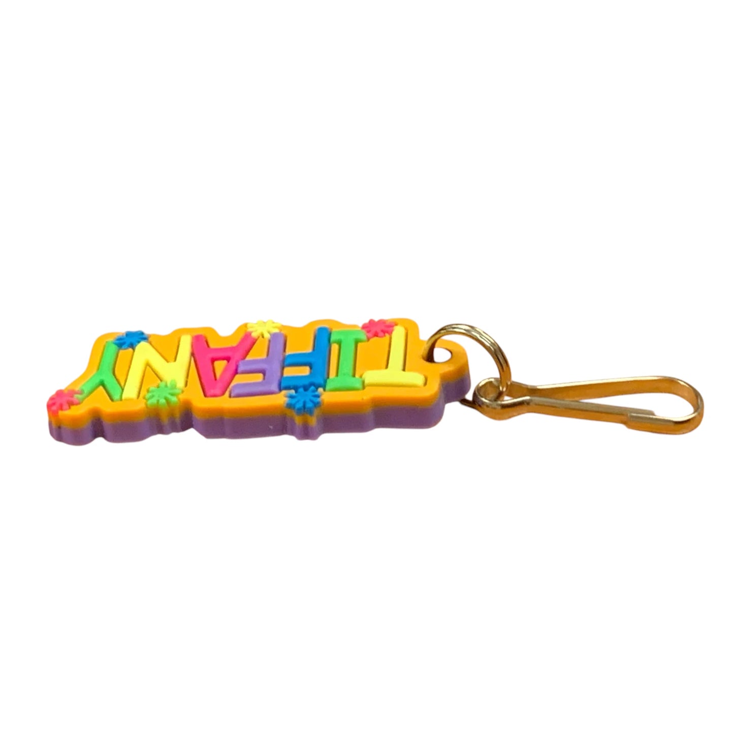 Colourful Name Keychain Tiffany