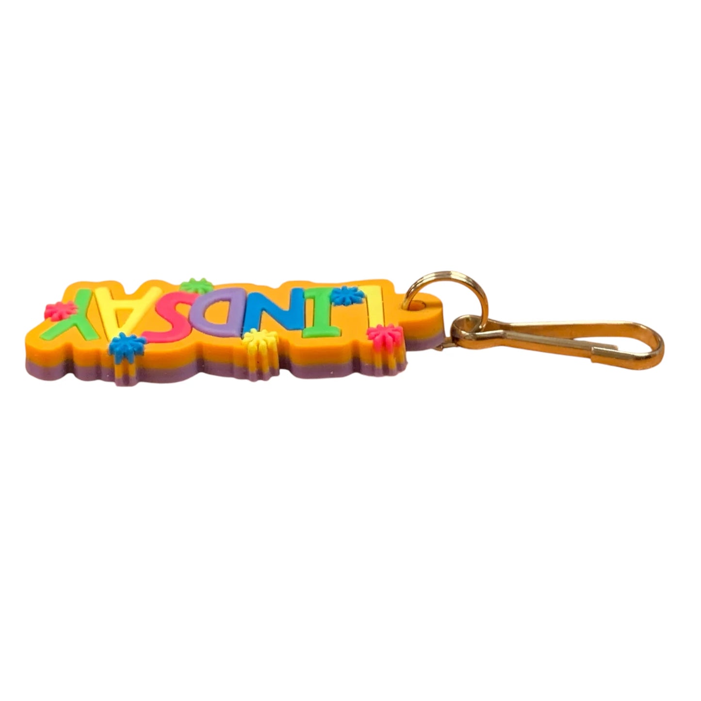 Colourful Name Keychain Lindsay