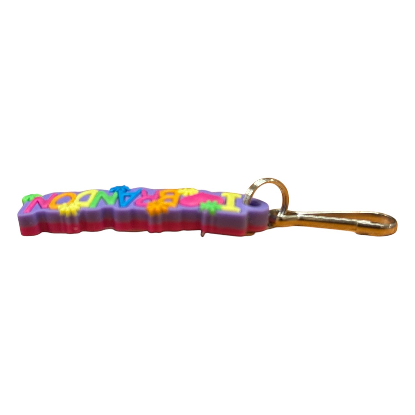 Colourful Name Keychain I š Brandon