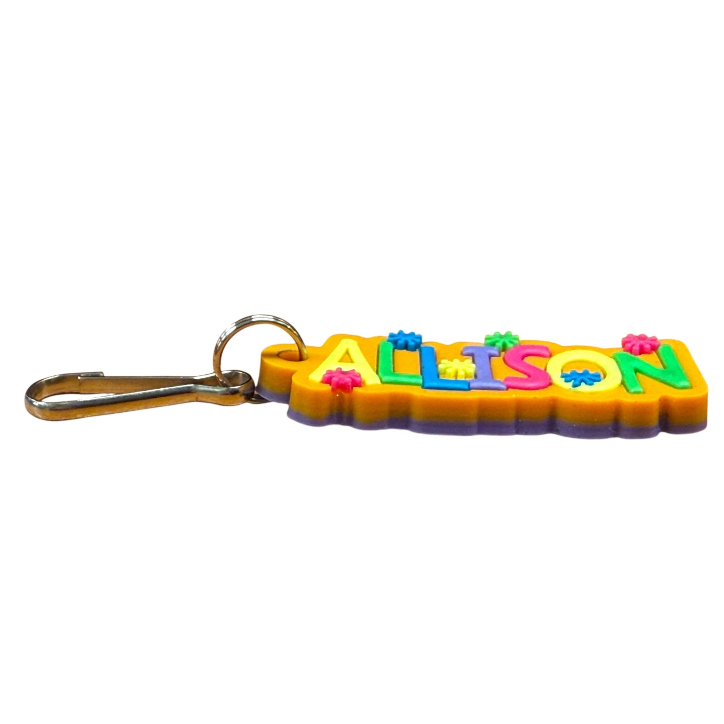 Colourful Name Keychain Allison