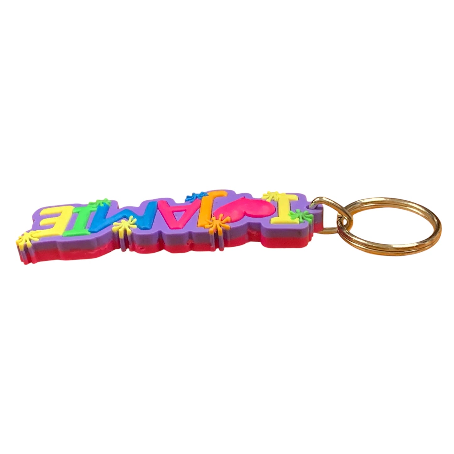 Colourful Name Keychain I š Jamie (Purple)
