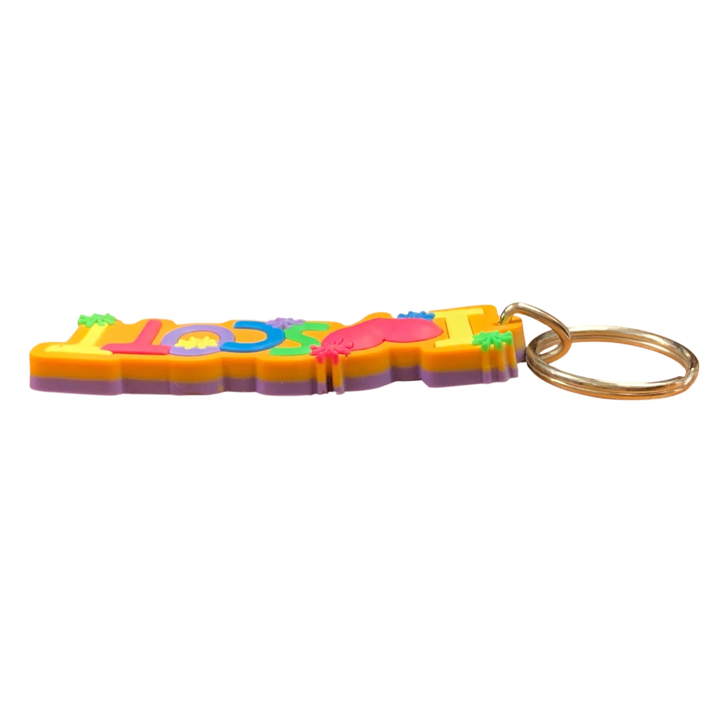 Colourful Name Keychain I š Scott