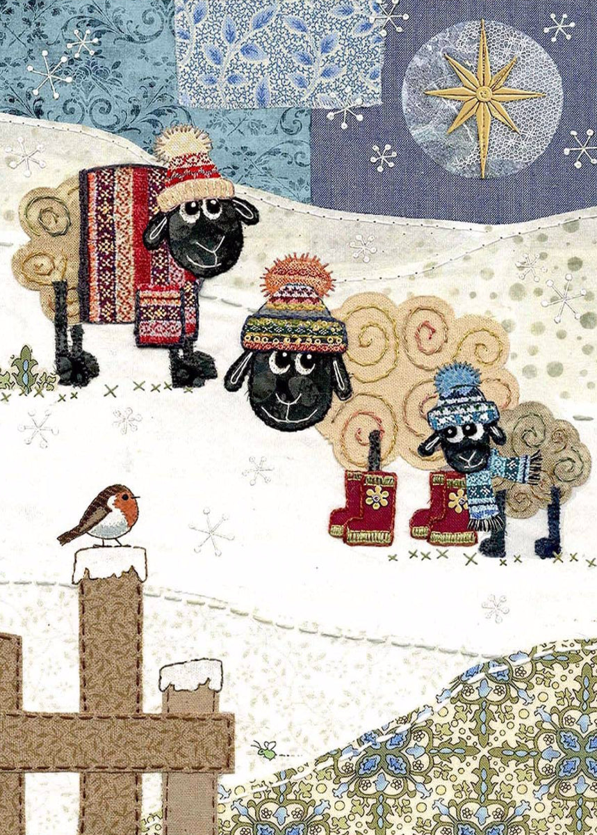 Bug Art Star Sheep Card