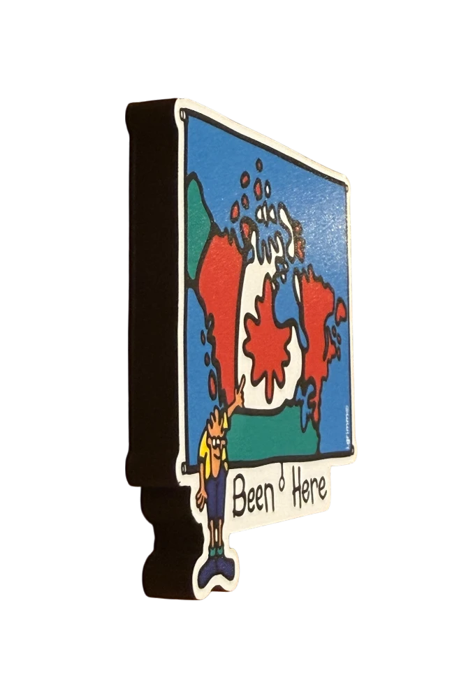 Canada 2D Magnet Been Here