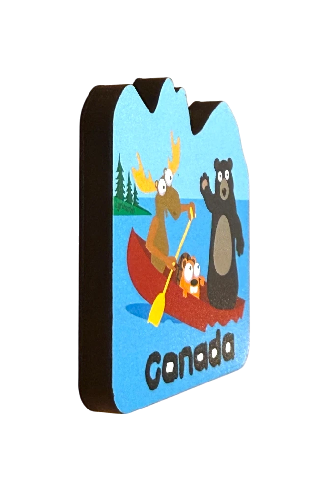 Canada 2D Magnet Animal
