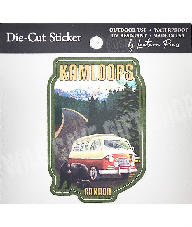 Kamloops Sticker Bears & Camper Van