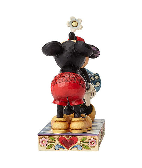 Mickey and Minnie Mouse Kissing Figurine
