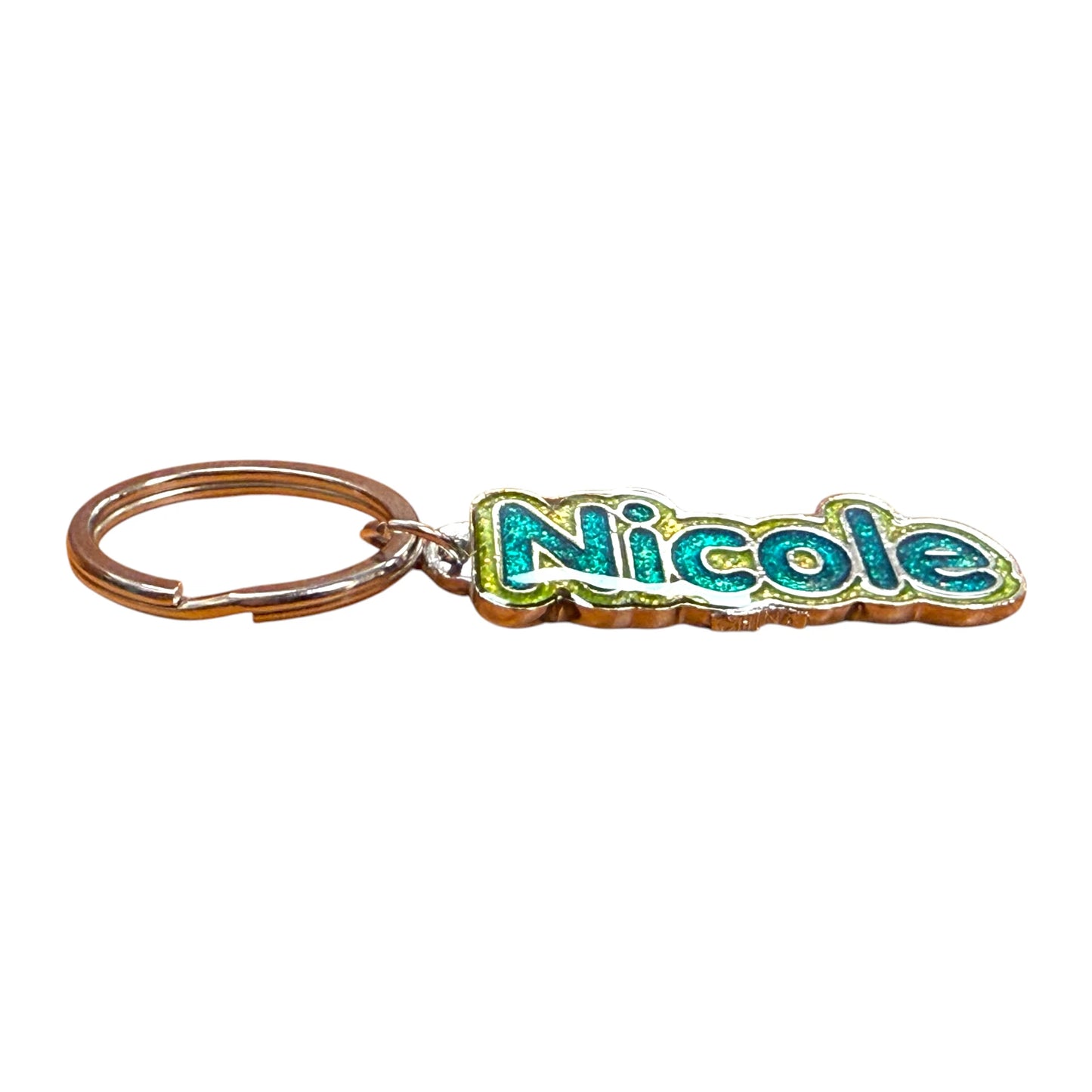 Colourful Name Keychain Nicole