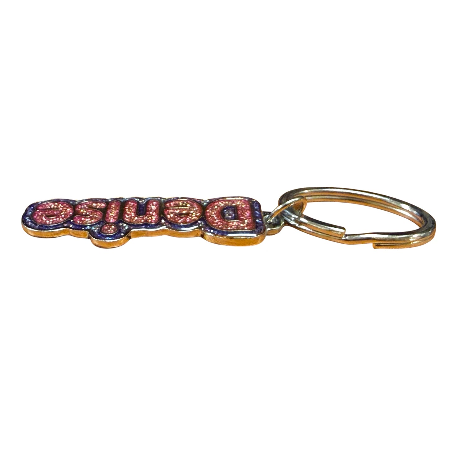 Colourful Name Keychain Denise