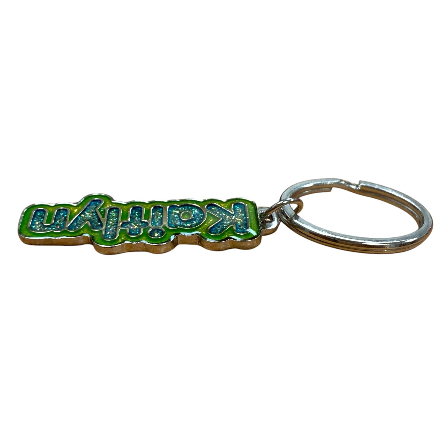 Colourful Name Keychain Kaitlyn (Green)