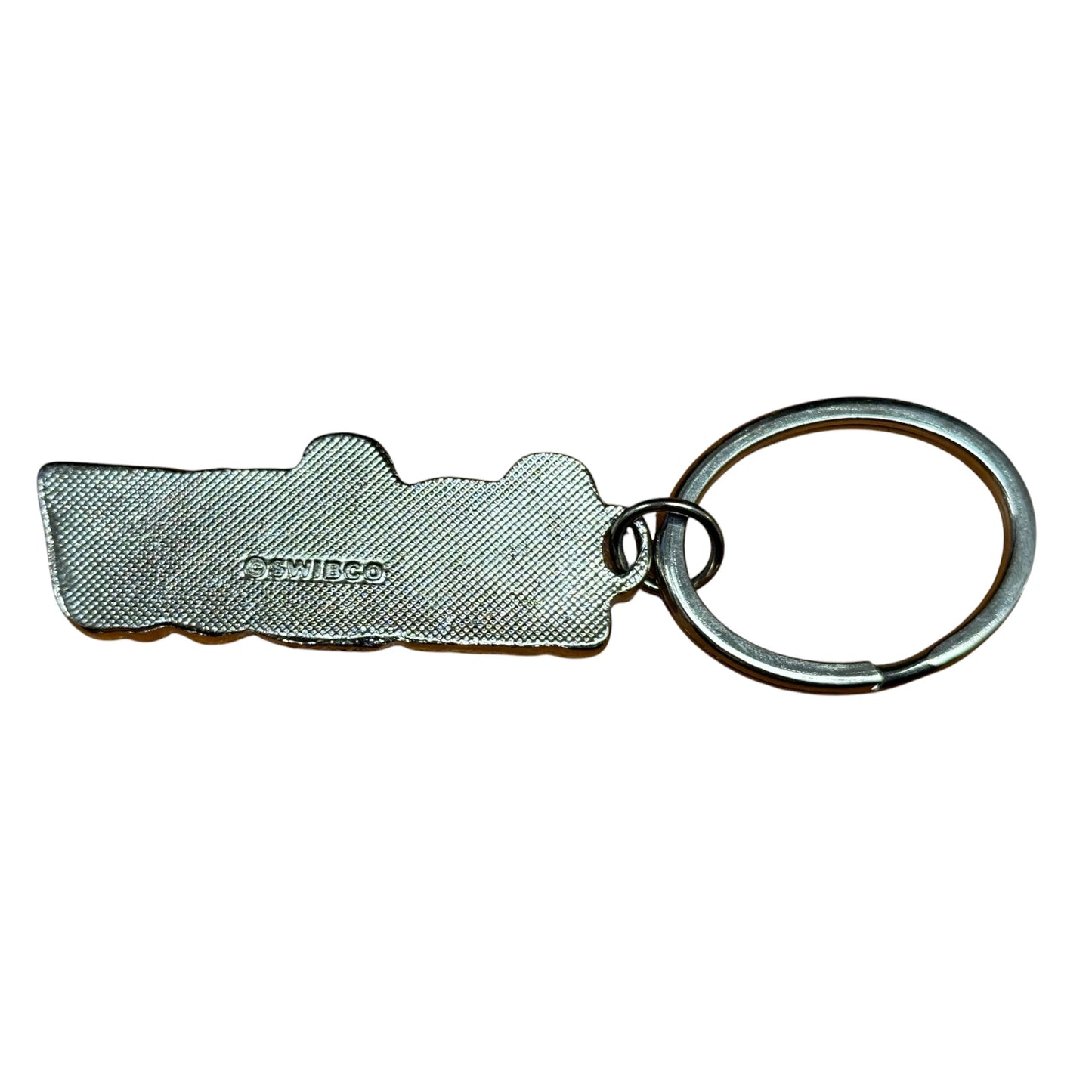 Black Metal Name Keychain Andrew