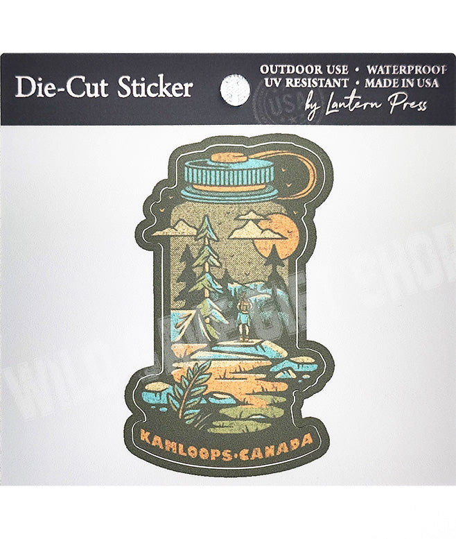 Kamloops Sticker Water Bottle