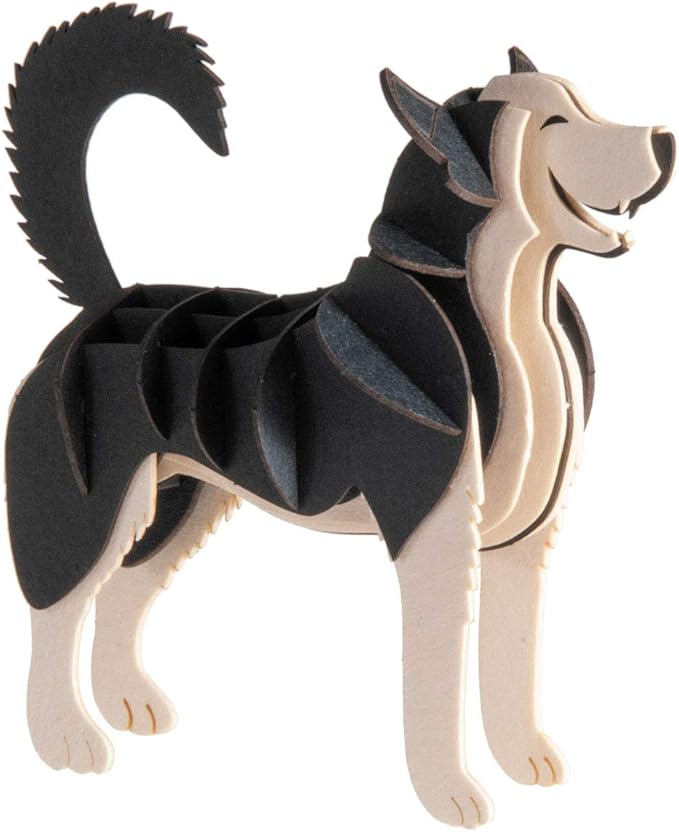 3D PAPER MODEL - Husky