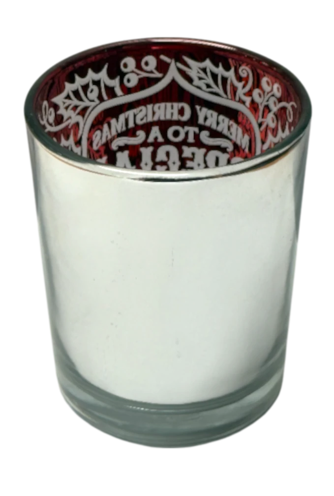 Metallic Candle Pots Special Mom