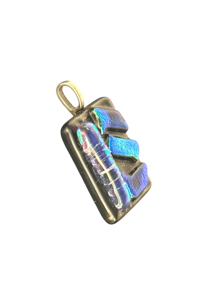 Handmade in Kamloops Glass Pendant