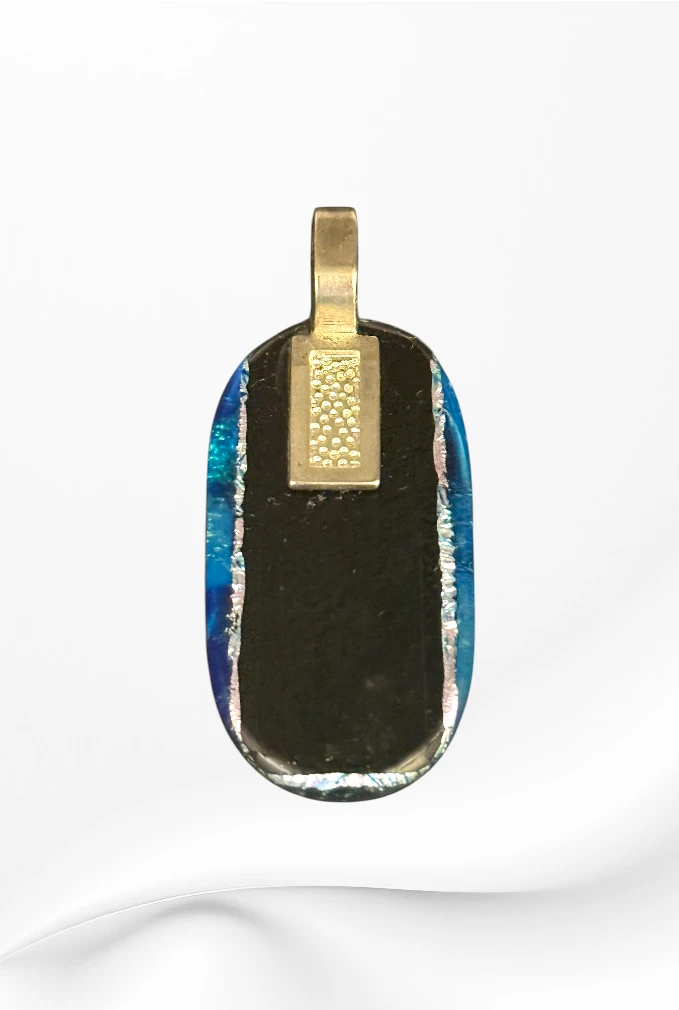 Handmade in Kamloops Glass Pendant