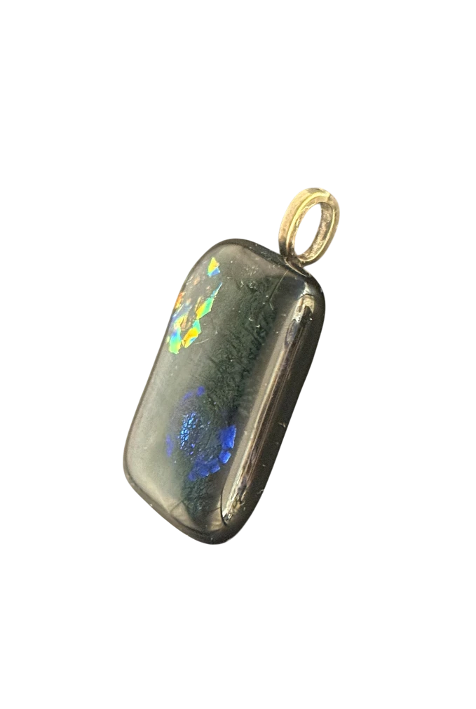 Handmade in Kamloops Glass Pendant