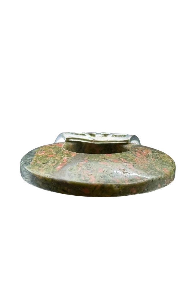 Handmade in Kamloops Pendant Unakite