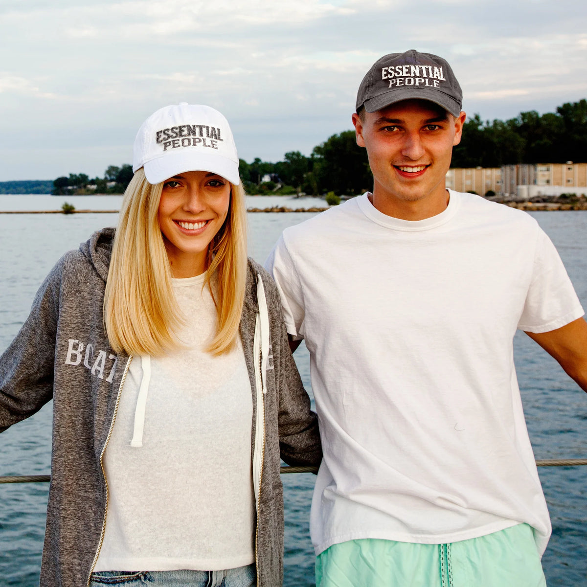 Essential People Hat White