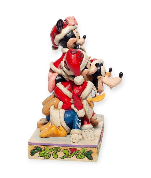 Traditions Christmas Mickey Mouse and Friends Figurine