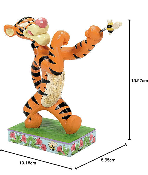 Tigger Fighting a Bee Figurine