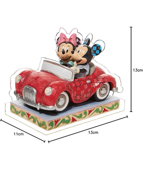Mickey and Minnie Cruising Figurine