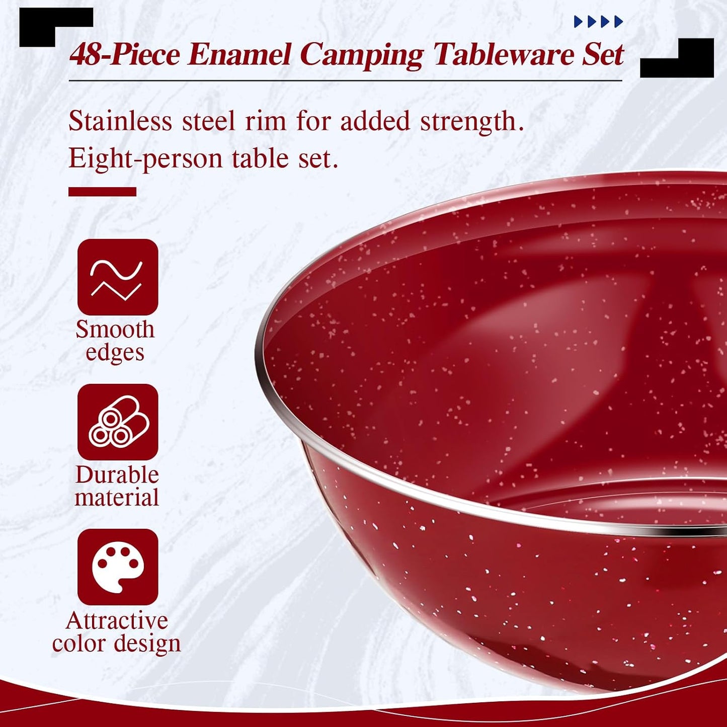 GSI Outdoors Pioneer 5.75" Mixing Bowl, Red