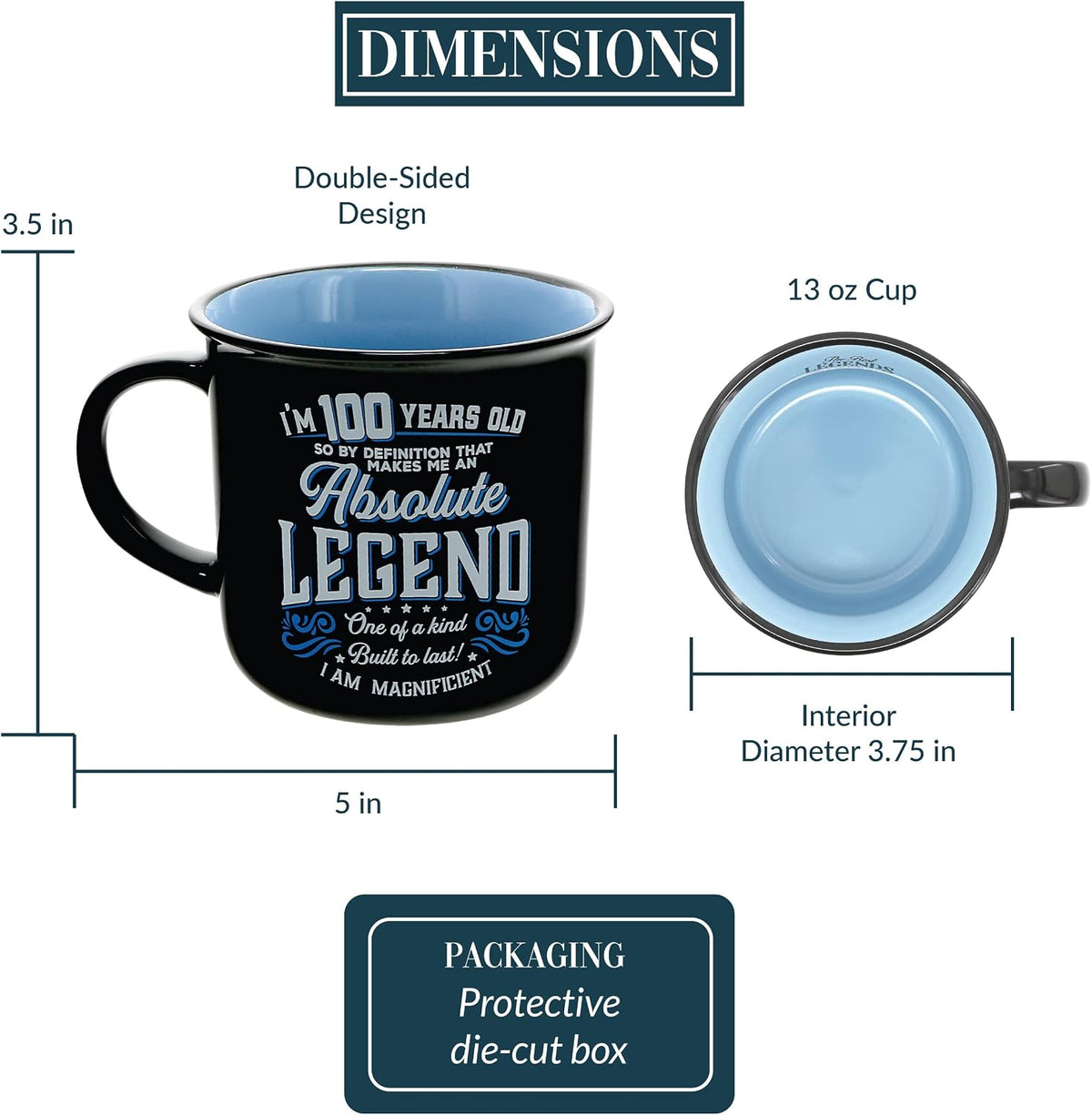 Legends 100 Years Mug