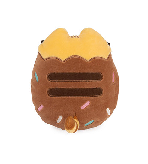 Pusheen Plush Chocolate Dipped Cookie
