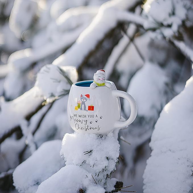 We Wish You A Meowy Christmas Mug