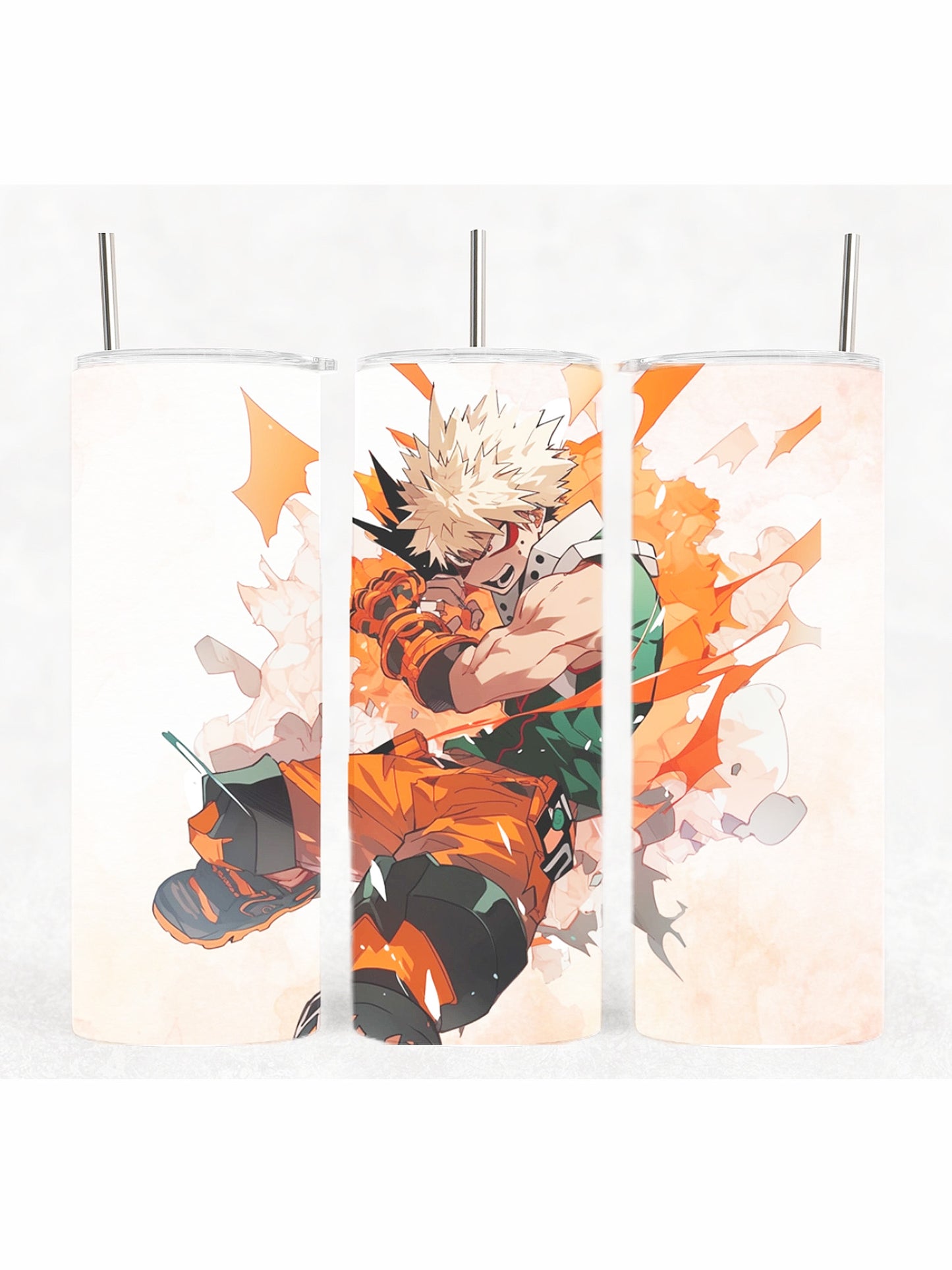 Bakugo Orange Mha My Hero Academia Anime Manga Tumbler