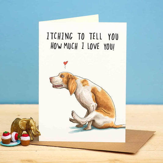 Itching Love Card