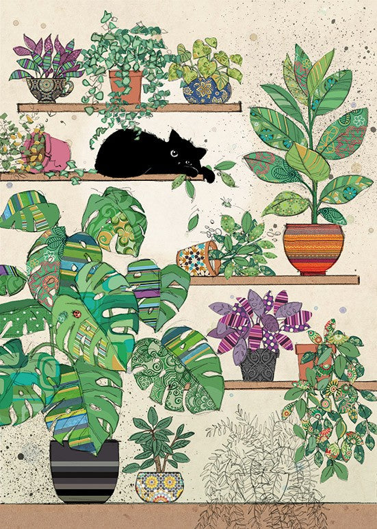 Bug Art Plants Kitty