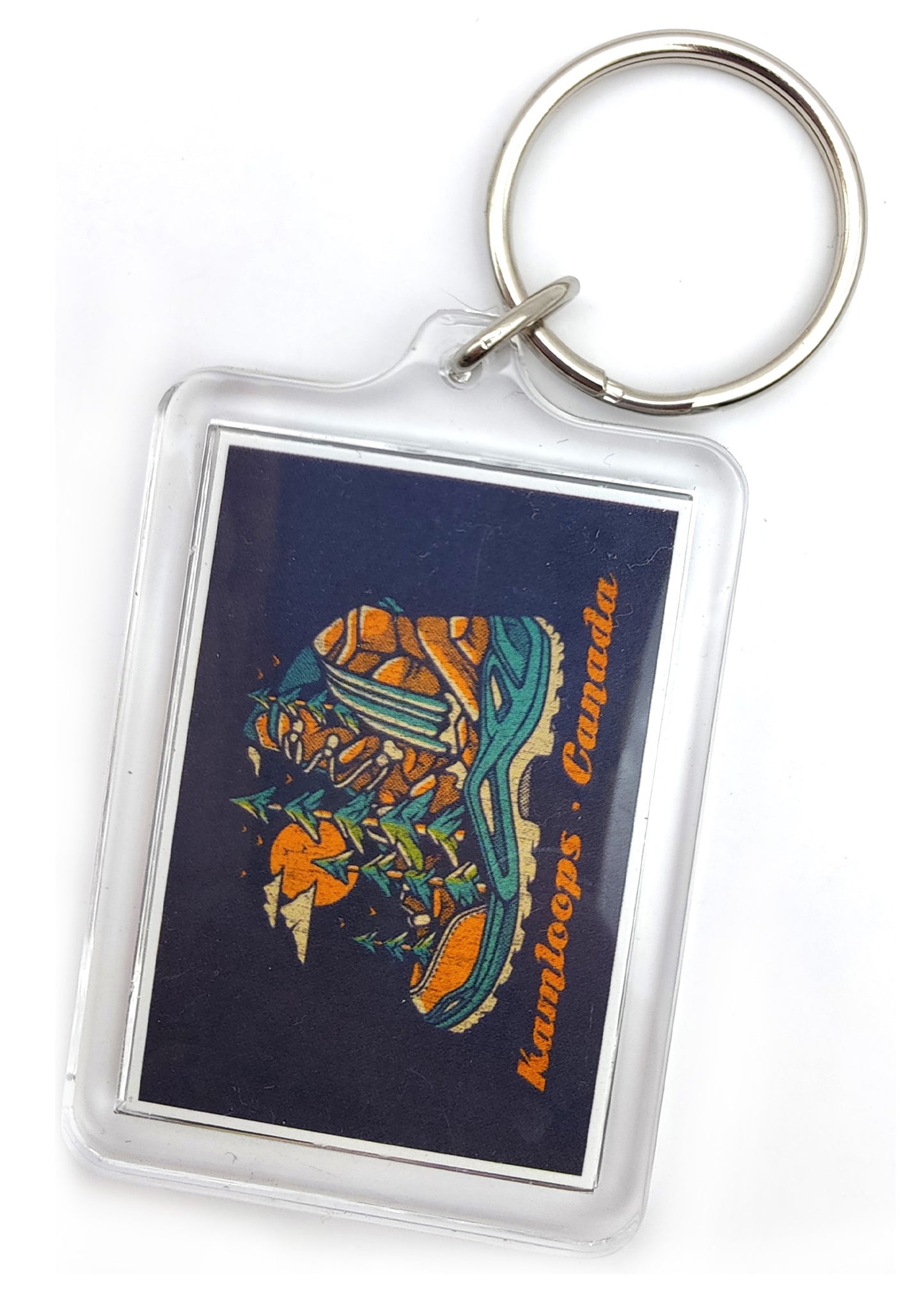 Kamloops Keychain Hiking Boot
