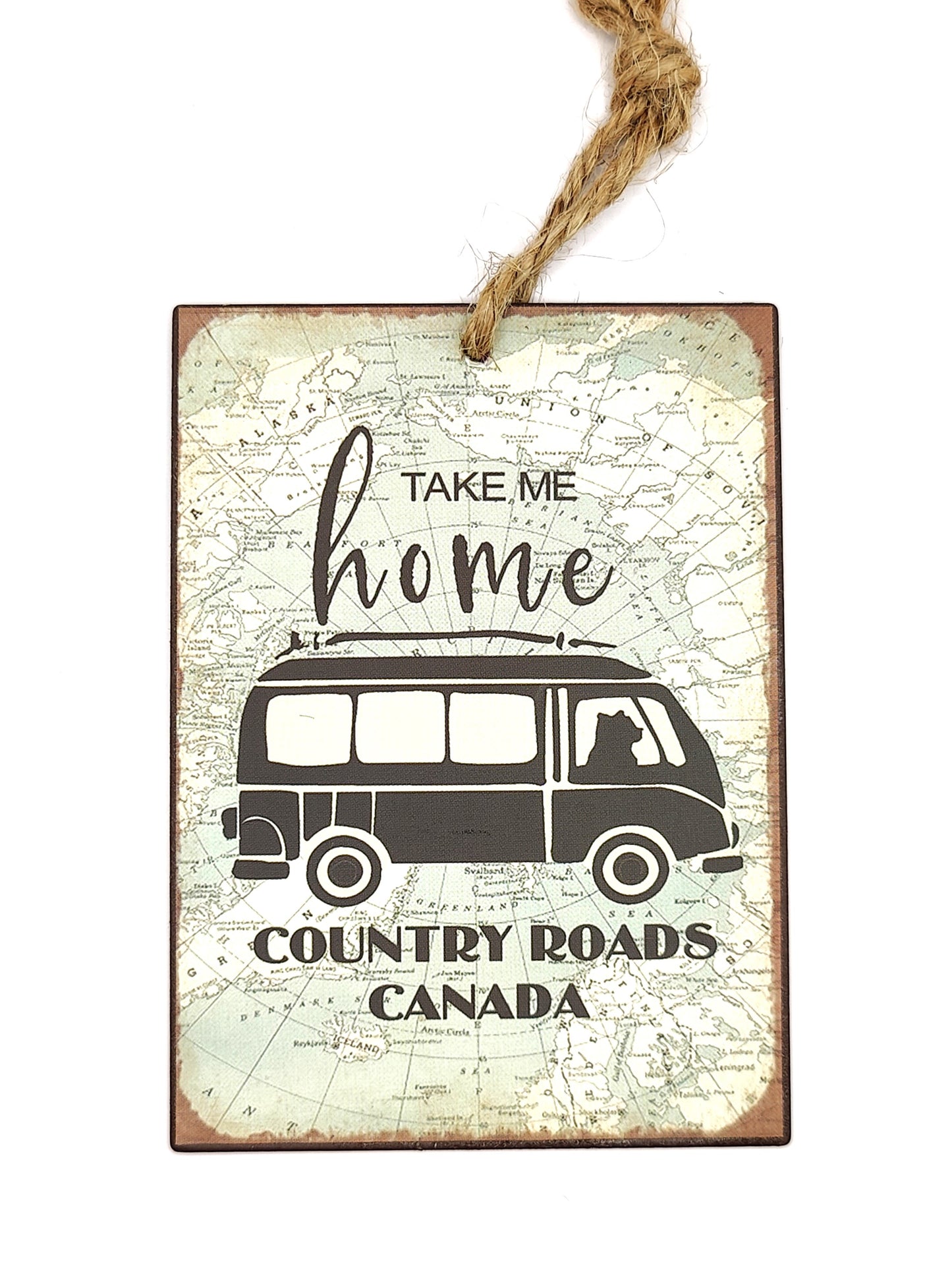 Metal Sign Take Me Home