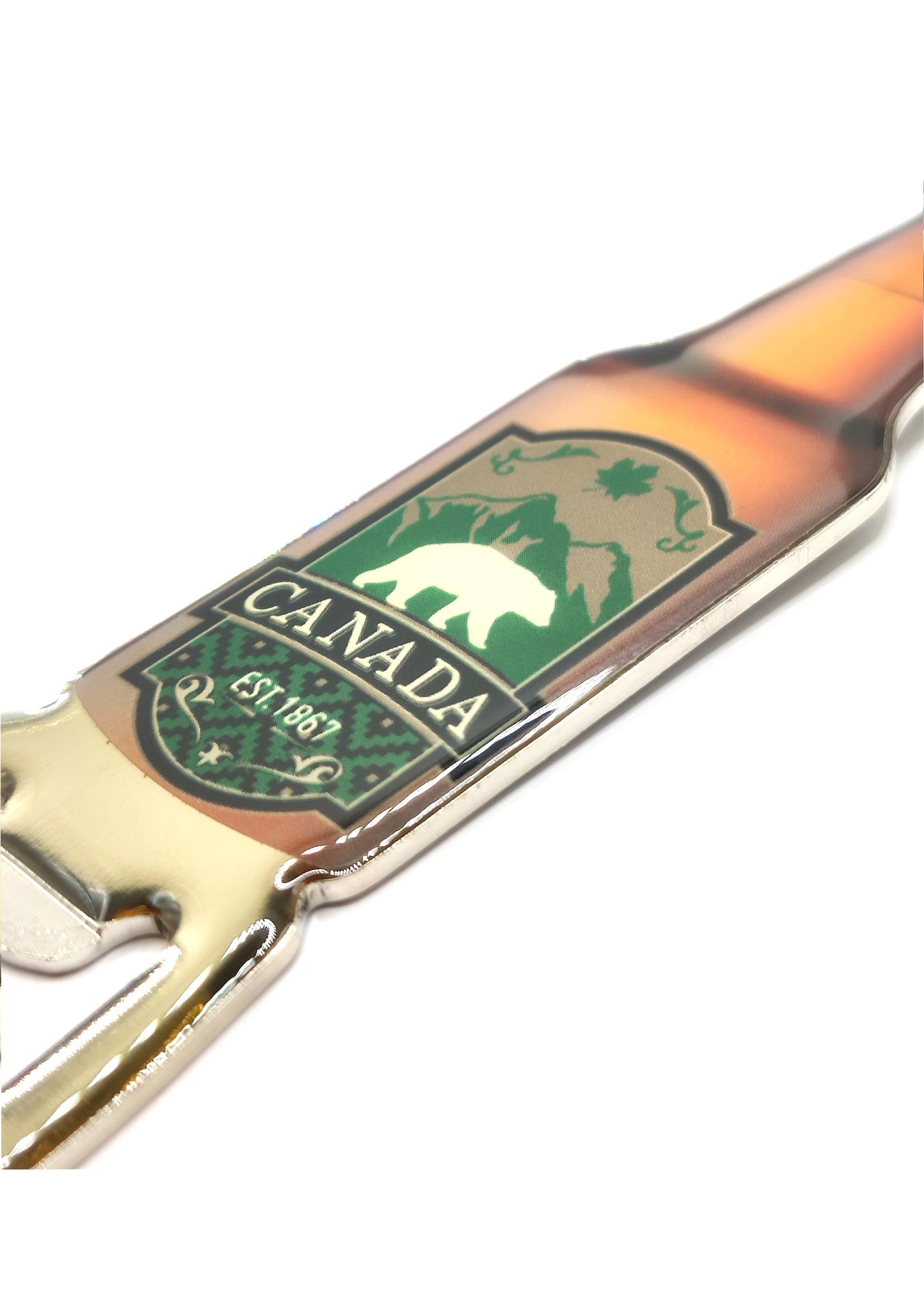 Canadian Keychain Bear