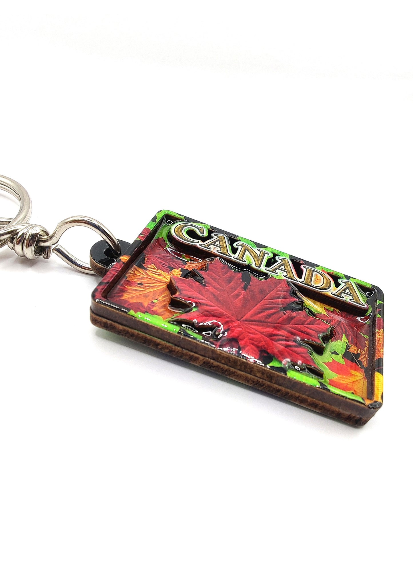Canadian Keychain Maple