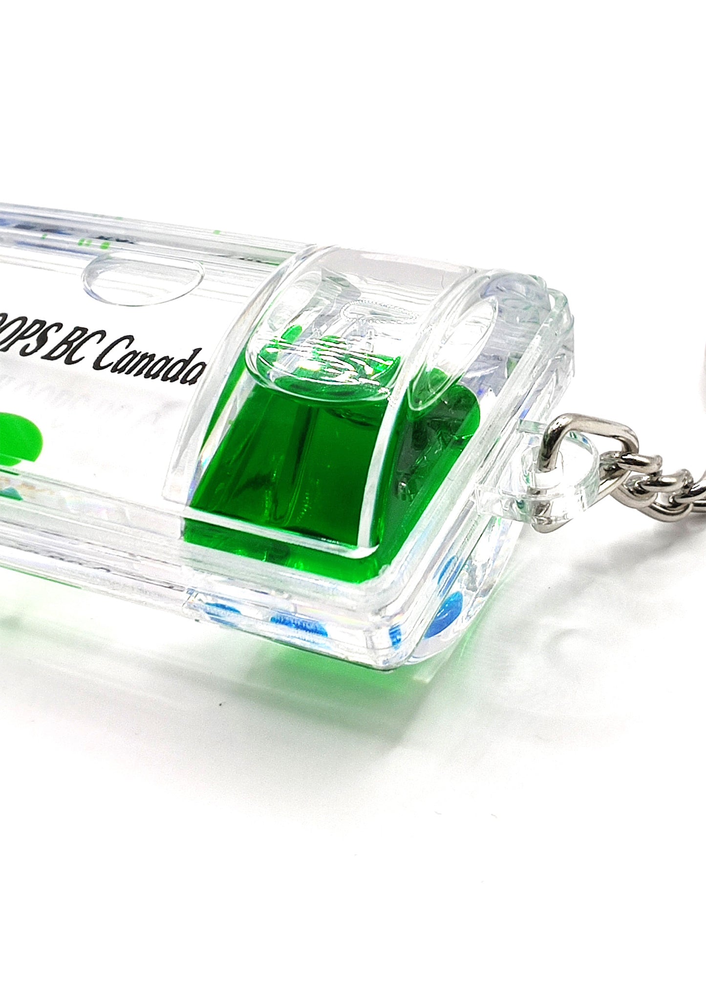 Kamloops Liquid Timer Keychain