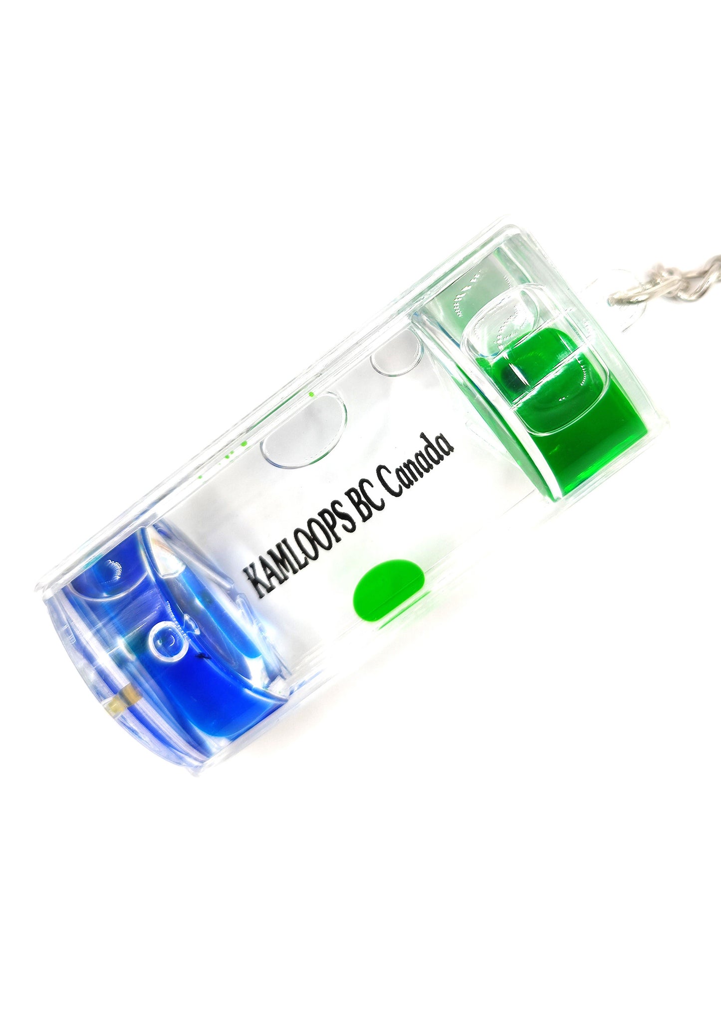 Kamloops Liquid Timer Keychain