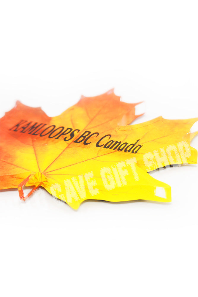Kamloops Magnet Maple Leaf