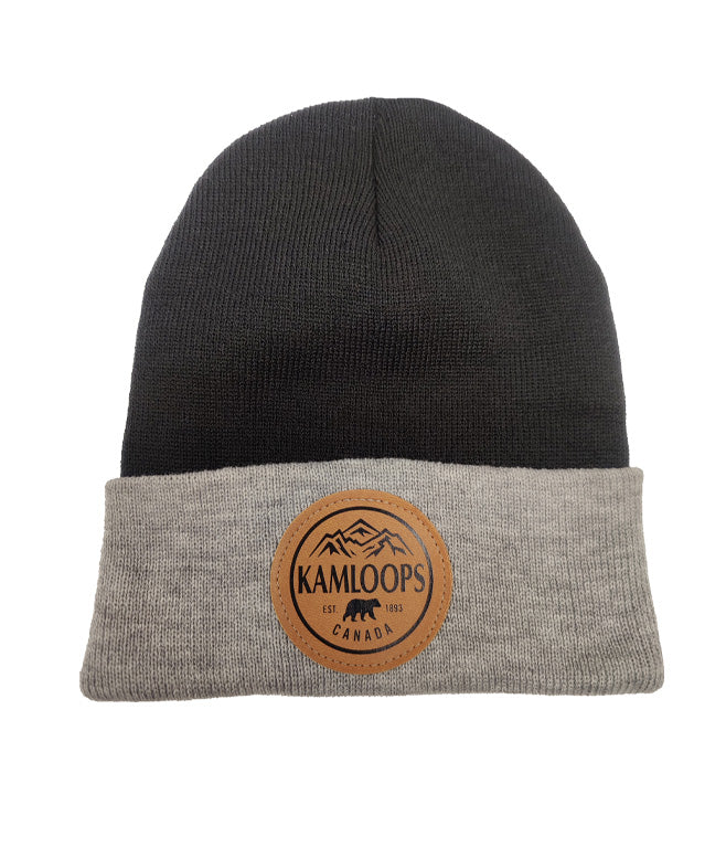 Kamloops Toque Black and Grey
