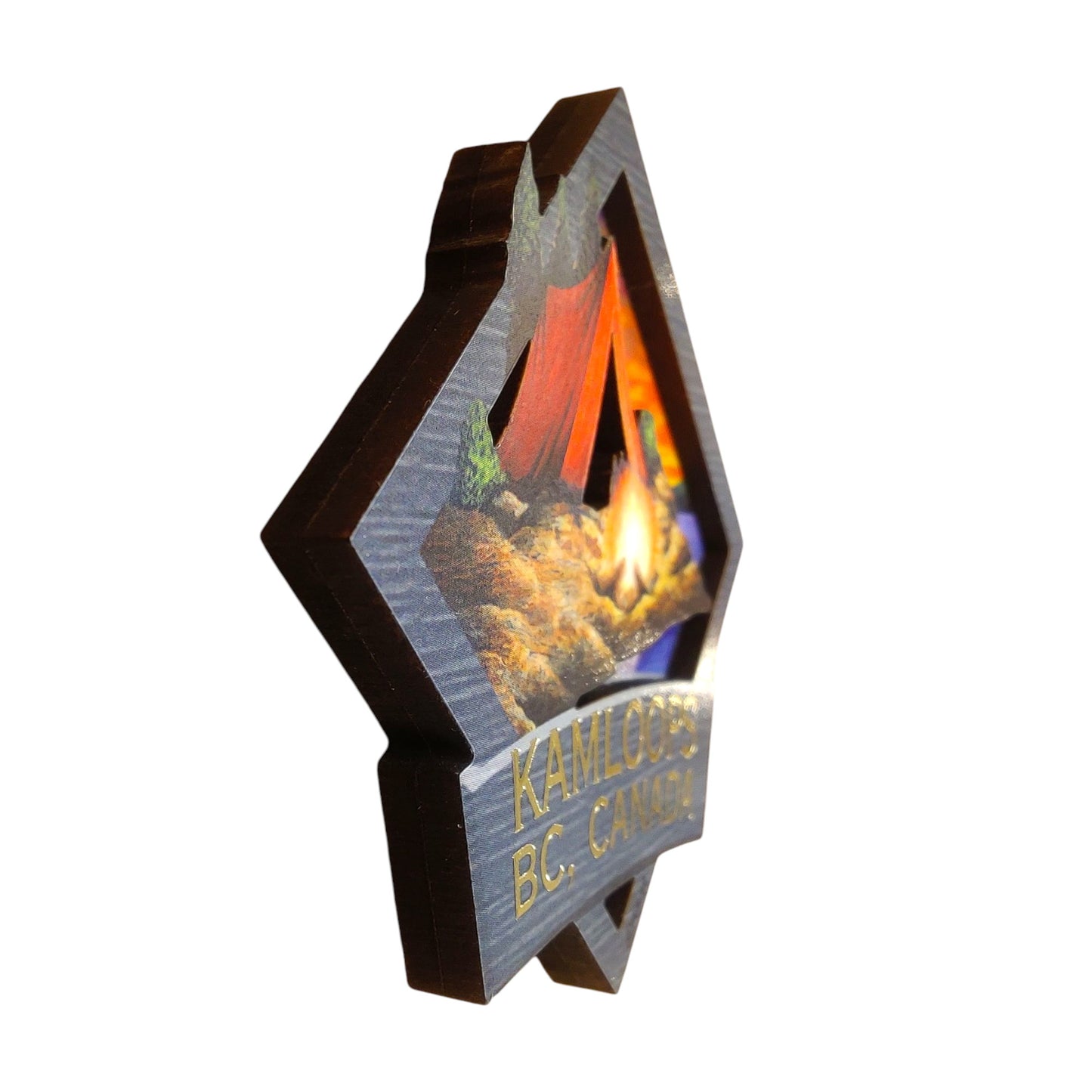 Kamloops 2D Magnet Camping