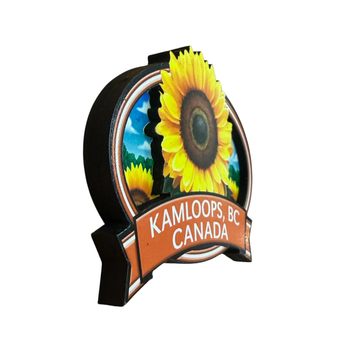 Kamloops 2D Magnet Sunflower