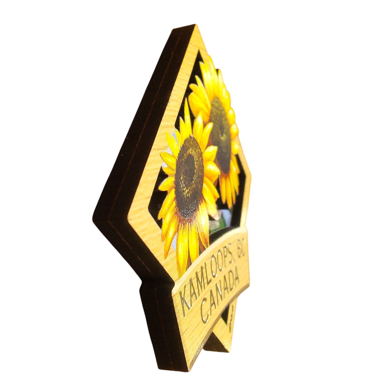 Kamloops 2D Magnet Sunflower
