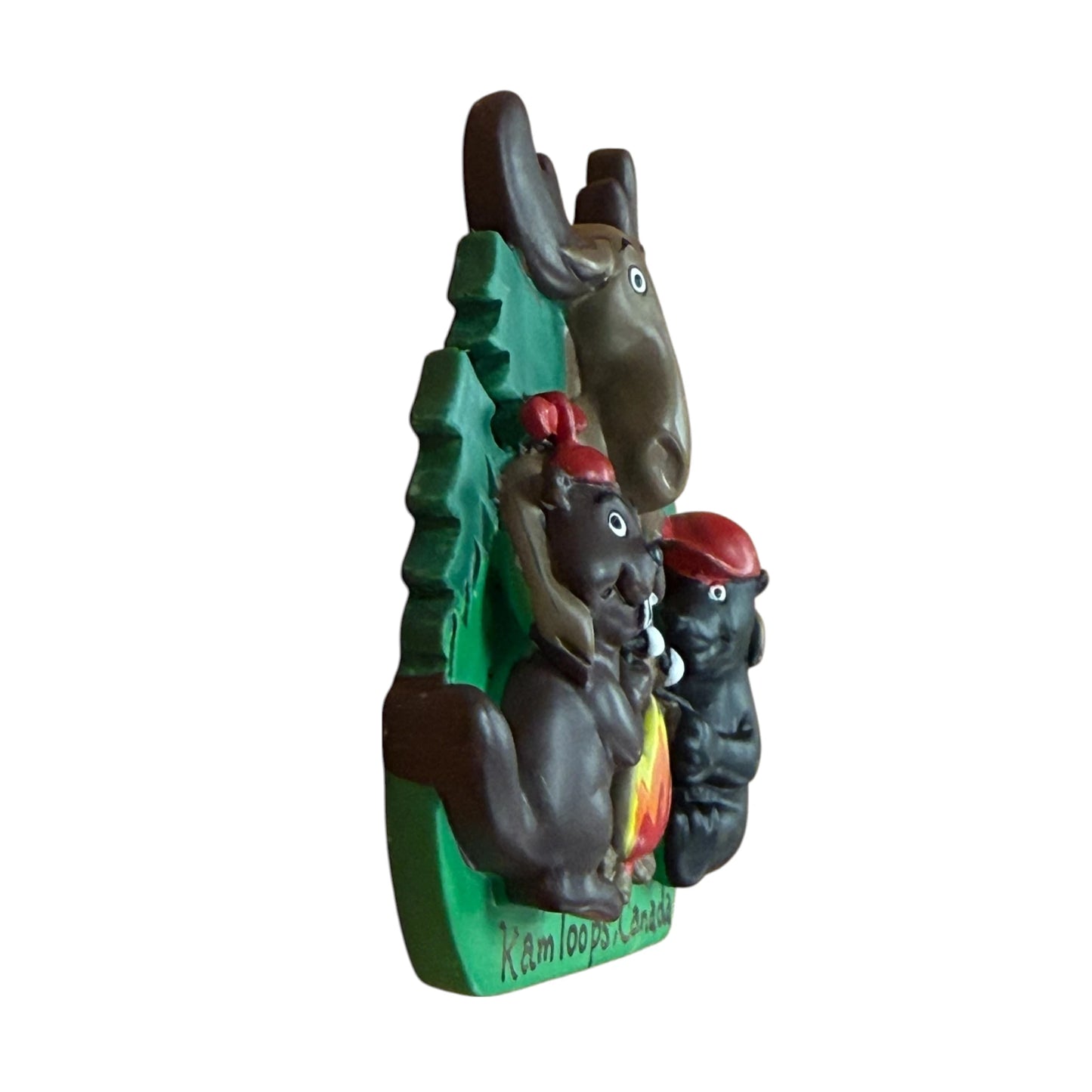 Kamloops Magnet Animal Campfire