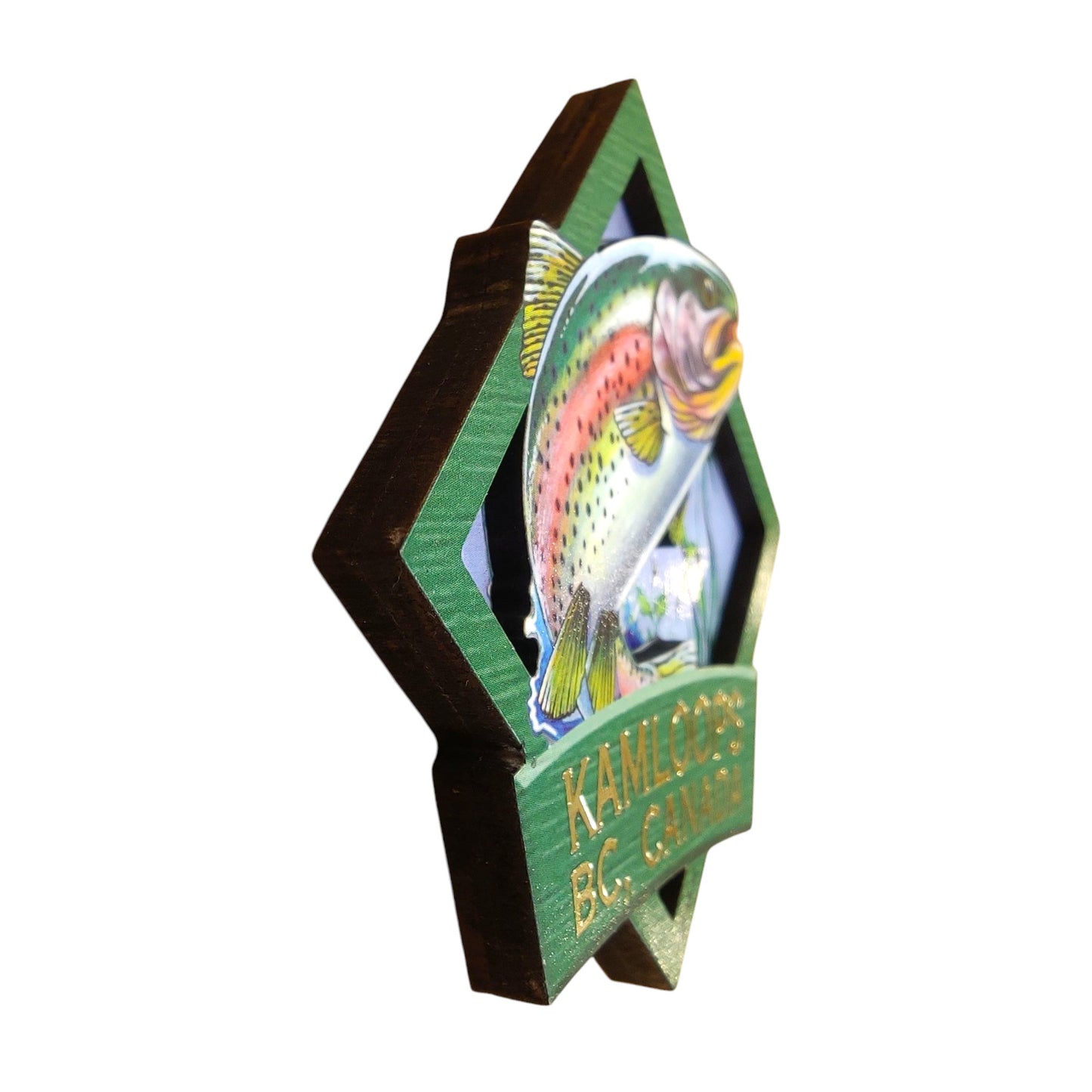 Kamloops 2D Magnet Fish