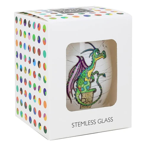 Dragon Stemless Wine Glass