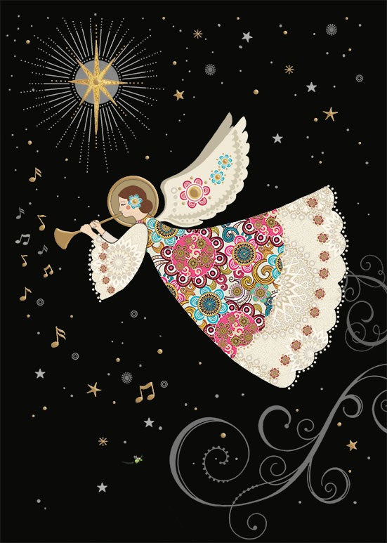 Bug Art Angel Card